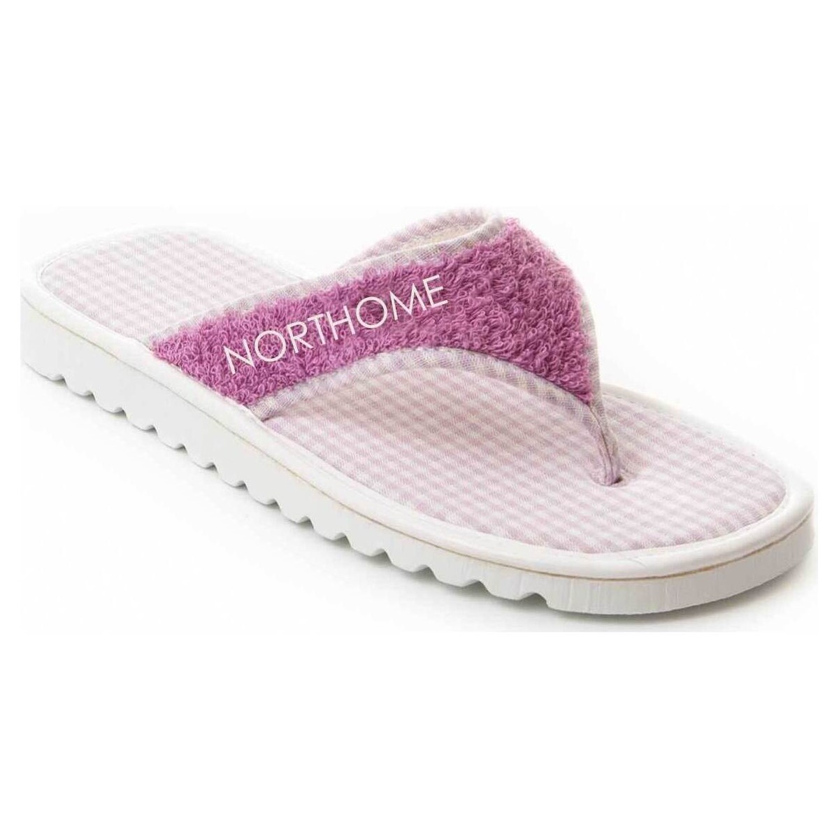 Schuhe Damen Hausschuhe Northome 73669 Rosa