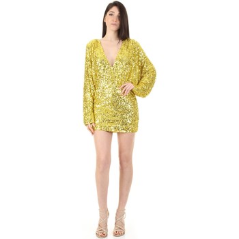 Kleidung Damen Kurze Kleider Vicolo TY0396 Gold