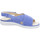 Schuhe Damen Sandalen / Sandaletten Ganter Sandaletten Gina Sandalette sky 200162-3900 Blau