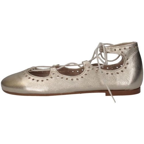 Schuhe Mädchen Ballerinas Papanatas 6746AE Ballet Pumps Kind PLATIN Grau