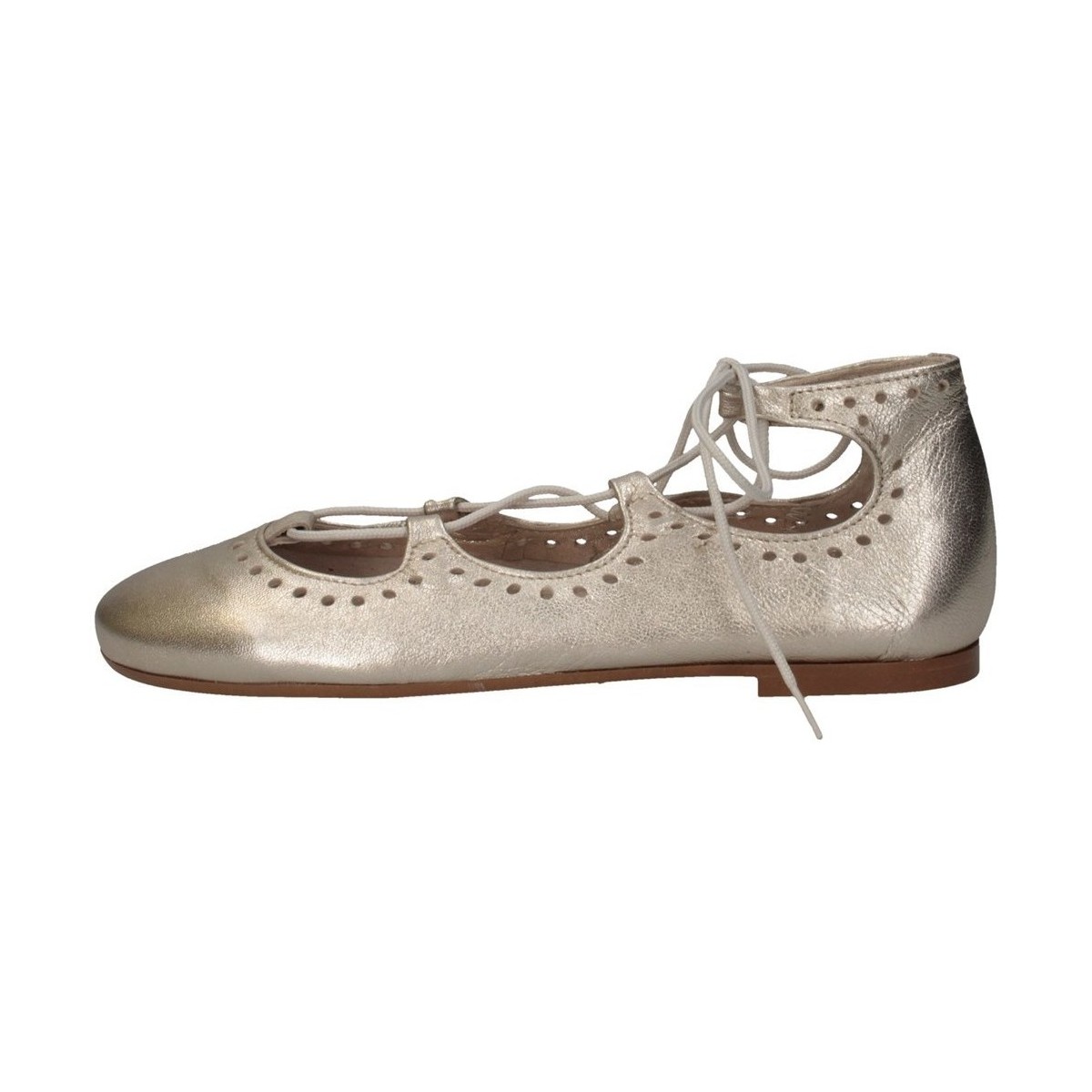 Schuhe Mädchen Ballerinas Papanatas 6746AE Grau