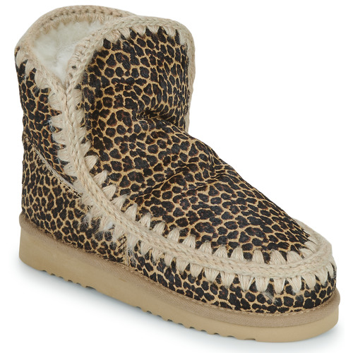 Schuhe Damen Boots Mou ESKIMO 18 Leopard