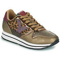 Schuhe Damen Sneaker Low Victoria COMETA ANIMAL PRINT Braun / Bronze