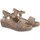 Schuhe Mädchen Multisportschuhe MTNG Sandale Mädchen MUSTANG KIDS 48249 beige Weiss