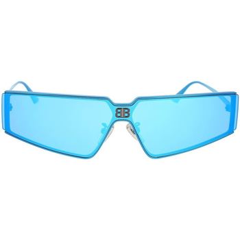 Uhren & Schmuck Sonnenbrillen Balenciaga Occhiali da Sole  BB0192S 003 Blau