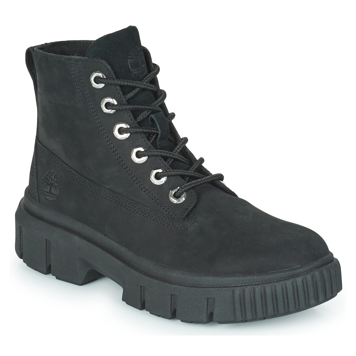 Schuhe Damen Boots Timberland Greyfield Leather Boot Schwarz