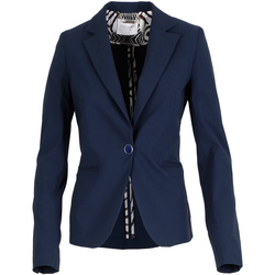 Kleidung Damen Jacken / Blazers Café Noir JH0018 Blau