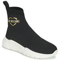 Schuhe Damen Sneaker High Love Moschino JA15413G1F Schwarz
