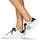 Schuhe Damen Sneaker Low Love Moschino JA15402G1F Weiss / Schwarz / Silbern