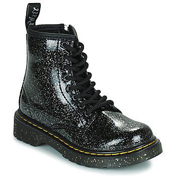Schuhe Mädchen Boots Dr. Martens 1460 Jr Cosmic Glitter Schwarz