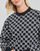 Kleidung Damen Sweatshirts Karl Lagerfeld UNISEX ALL-OVER MONOGRAM SWEAT Schwarz / Weiss