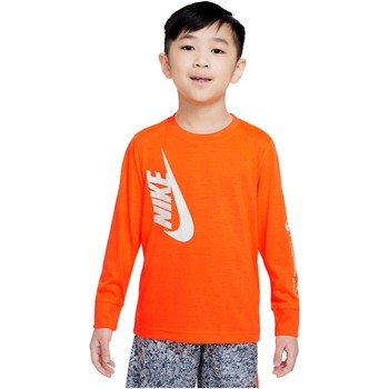 Kleidung Jungen Langarmshirts Nike CAMISETA MANGA LARGA NIOS  86I016 Orange