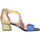 Schuhe Damen Sandalen / Sandaletten Exé Shoes Exe' LUISA 310 Sandalen Frau Nackt blau Blau