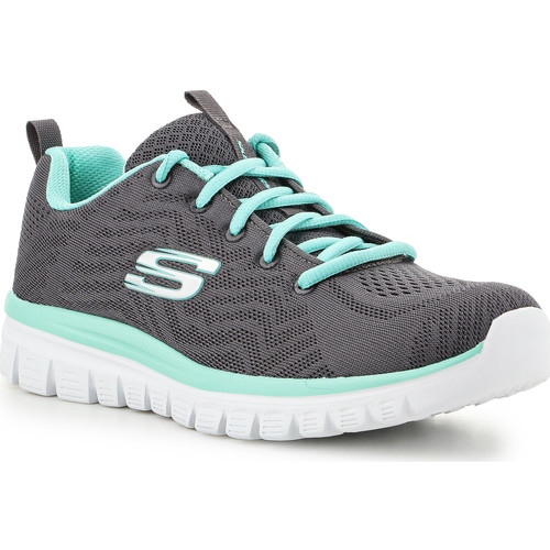 Schuhe Damen Fitness / Training Skechers Sportschuhe  12615-CCGR Multicolor
