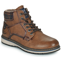 Schuhe Herren Boots Tom Tailor 4285301-COGNAC Cognac