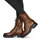 Schuhe Damen Boots Metamorf'Ose Majuste Camel
