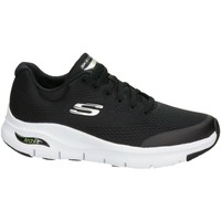 Schuhe Herren Sneaker Low Skechers 232040/BKW Sneaker Mann SCHWARZ Schwarz