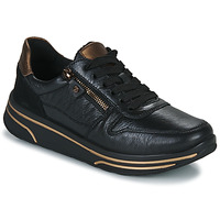 Schuhe Damen Sneaker Low Ara SAPPORO Schwarz / Bronze