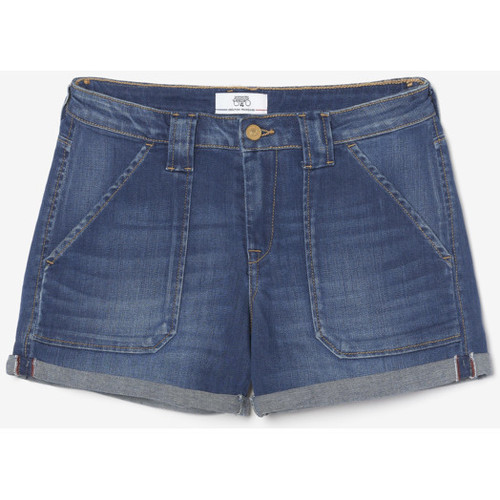 Kleidung Damen Shorts / Bermudas Le Temps des Cerises Shorts shorts aus denim BLOOM Blau