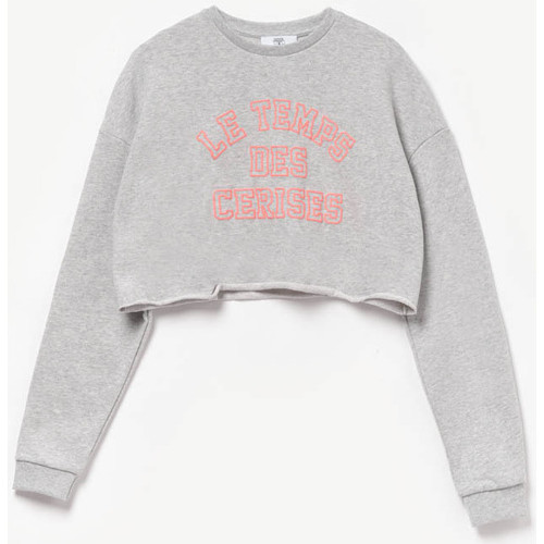 Kleidung Mädchen Sweatshirts Le Temps des Cerises Sweatshirt NEONGI Grau