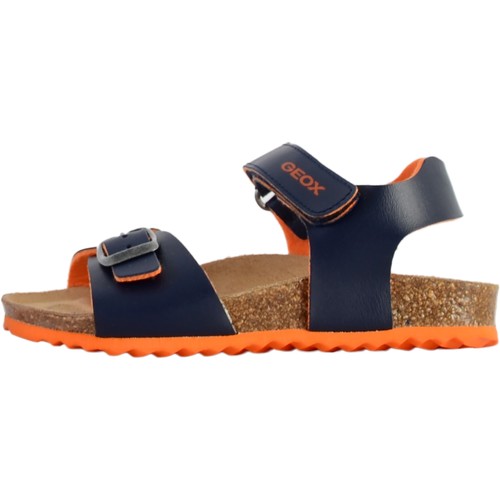 Schuhe Mädchen Sandalen / Sandaletten Geox 233026 Blau