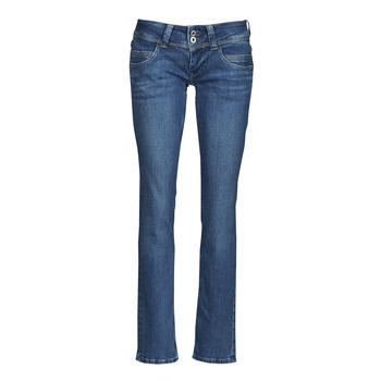 Kleidung Damen Straight Leg Jeans Pepe jeans VENUS Blau / Vs3