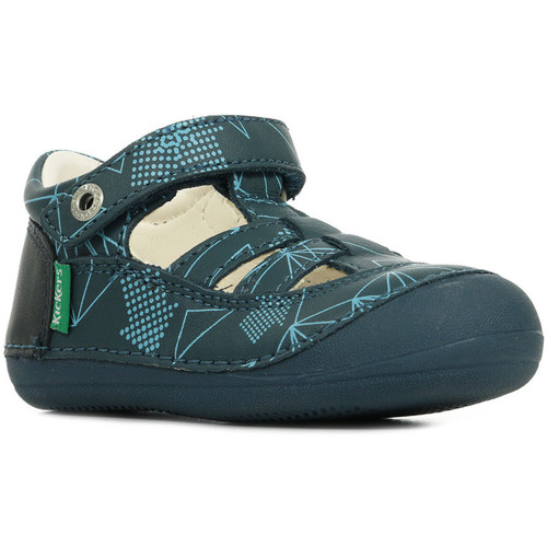 Schuhe Kinder Sandalen / Sandaletten Kickers Sushy Blau