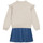 Kleidung Mädchen Kurze Kleider Billieblush U12757-N78 Weiss / Blau