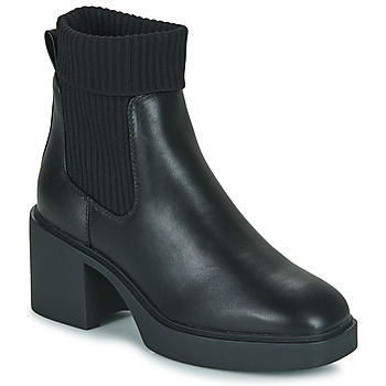 Schuhe Damen Low Boots Only ONLBIANCA-1 SOCK BOOT Schwarz