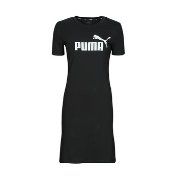 Kleidung Damen Kurze Kleider Puma ESS SLIM TEE DRESS Schwarz