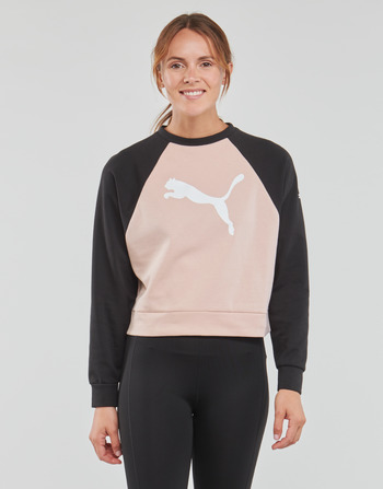 Kleidung Damen Sweatshirts Puma MODERN SPORT Schwarz / Rosa