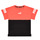 Kleidung Mädchen T-Shirts Puma PUMA POWER COLORBLOCK TEE Schwarz / Orange