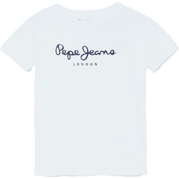 Kleidung Jungen T-Shirts Pepe jeans ART Weiss