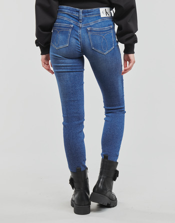 Calvin Klein Jeans MID RISE SKINNY Blau