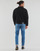 Kleidung Herren Jeansjacken Calvin Klein Jeans GENDERLESS PADDED DENIM JACKET Schwarz