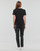 Kleidung Damen T-Shirts Calvin Klein Jeans CORE MONOGRAM REGULAR TEE Schwarz