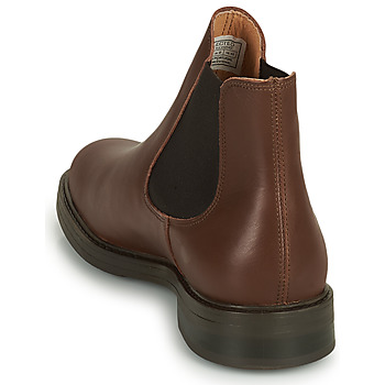 Selected SLHBLAKE LEATHER CHELSEA BOOT Braun