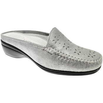 Schuhe Damen Pantoffel Calzaturificio Loren LOK4029per Grau