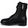 Schuhe Damen Boots Calvin Klein Jeans RUBBER SOLE COMBAT BOOT W HW Schwarz