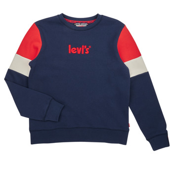 Kleidung Jungen Sweatshirts Levi's COLORBLOCK CREW Multicolor