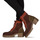 Schuhe Damen Low Boots Kickers KICK HELLO Braun / Orange