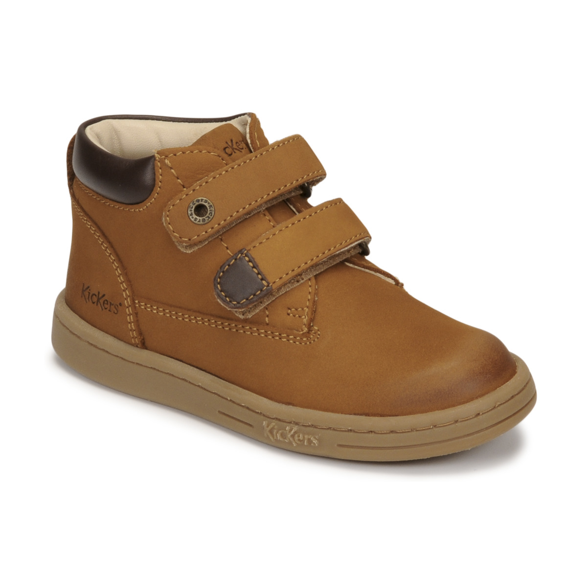 Schuhe Jungen Boots Kickers TACKEASY Camel