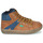 Schuhe Jungen Sneaker High Kickers LOWELL Camel / Blau