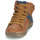 Schuhe Jungen Sneaker High Kickers LOWELL Camel / Blau