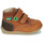 Schuhe Jungen Boots Kickers BONKRO-2 Braun