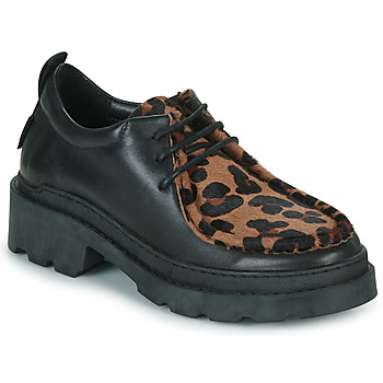 Schuhe Damen Derby-Schuhe Palladium PALLATECNO 12 Schwarz / Leopard
