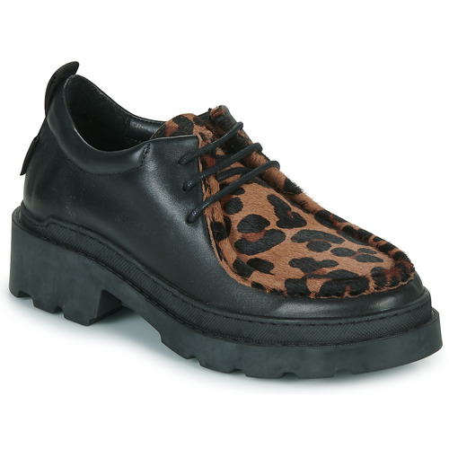 Schuhe Damen Derby-Schuhe Palladium PALLATECNO 12 Schwarz / Leopard