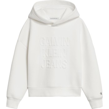 Calvin Klein Jeans  Kinder-Sweatshirt IG0IG01275 DEBOSSEF LOGO-YAF BRIGHT WHITE