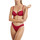 Kleidung Damen Bikini Ober- und Unterteile Lisca Bikini-Strümpfe mit tiefem Ausschnitt niedrige Taille Isola Rot