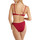 Kleidung Damen Bikini Ober- und Unterteile Lisca Bikini-Strümpfe mit tiefem Ausschnitt niedrige Taille Isola Rot